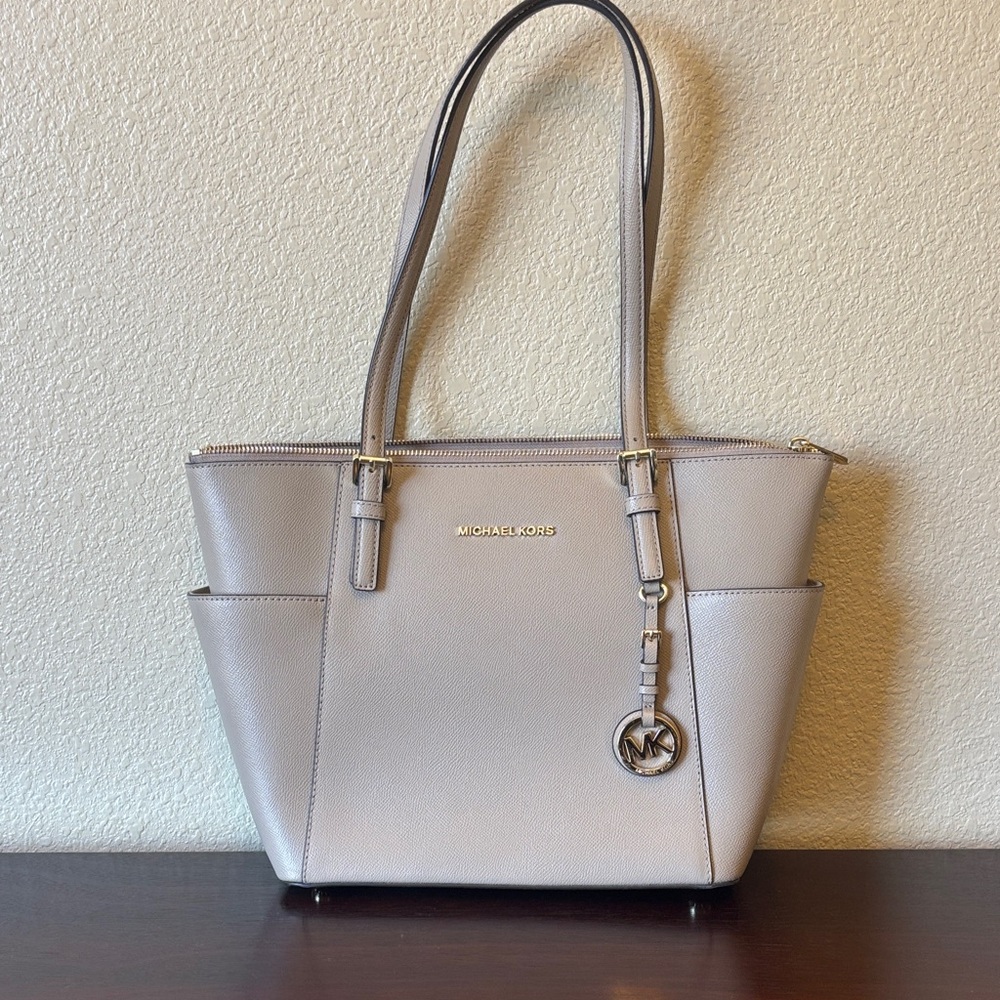 Michael Kors Light Tan Tote Bag